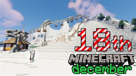 Building A Ski Slope In Minecraft YouTube