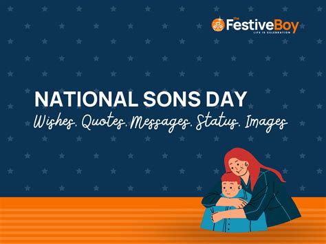 National Sons Day Messages Wishes Quotes Images