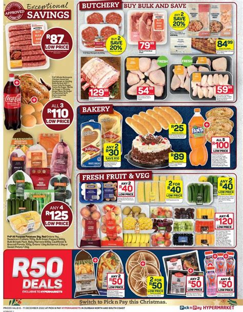 Pnp Hyper Specials 6 December 2022 Pick N Pay Catalogue Hyper