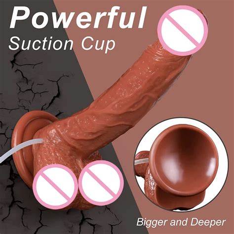 Realistic Squirting Dildo Ejaculating Penis For Beginners Soft Dildo