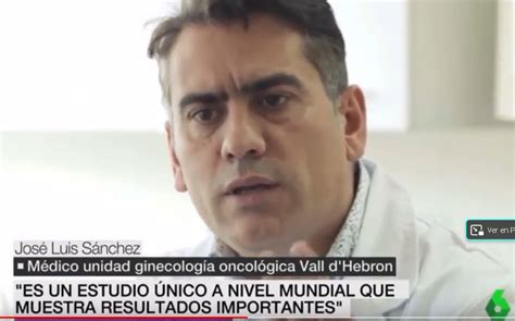 El Dr Jose Luís Sánchez Y El Cáncer De Ovarios Centro Médico Tredic