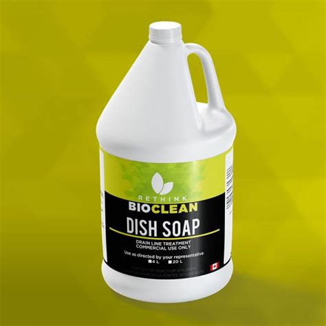 Dish Soap Citrus Rethink Bioclean