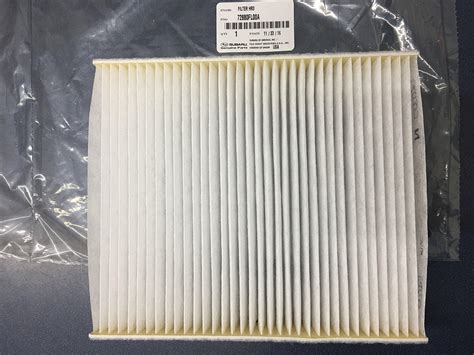 Subaru Genuine Cabin Air Filter Fl A Air Filters Amazon Canada