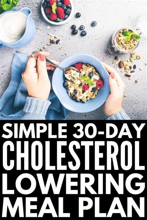 30 Days Of Cholesterol Diet Recipes You Ll Actually Enjoy Artofit