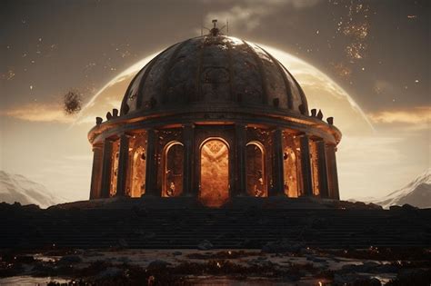 Premium Ai Image Mausoleums