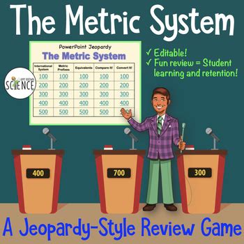 Metric System Jeopardy Review Game by Amy Brown Science | TpT