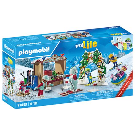 Playmobil 71453 Vacanciers Et Sports D Hiver Playmobil Rue Du