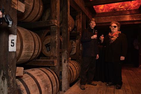 Rob Samuels And Dale Chihuly Toasting The New Artwork At The