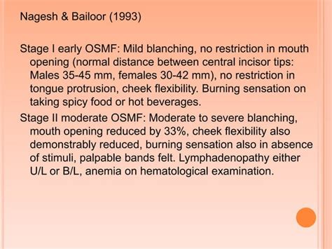 Oral Submucous Fibrosis | PPT