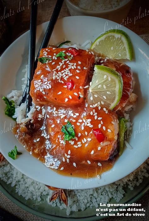 Honey garlic salmon saumon glacé au miel et à l ail