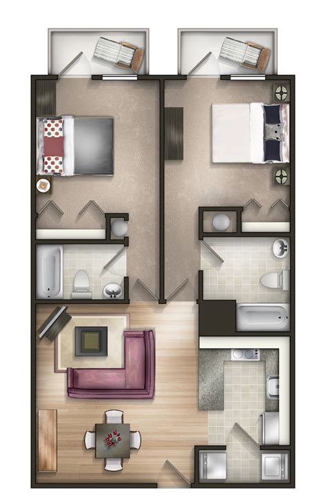 Floorplans — THE WHITNEY LUXURY APARTMENTS AND Furnished suites