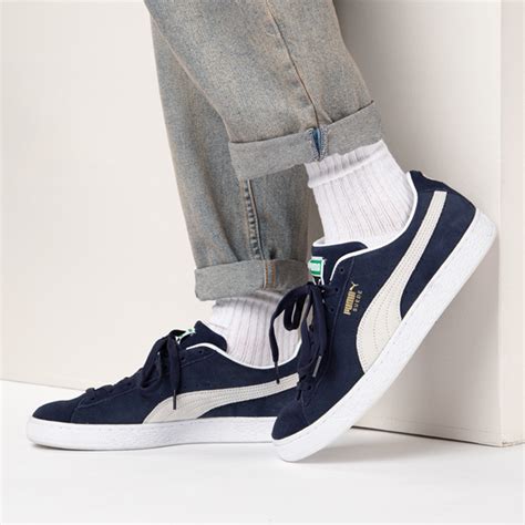 Mens Puma Suede Classic Xxi Athletic Shoe Navy Journeys