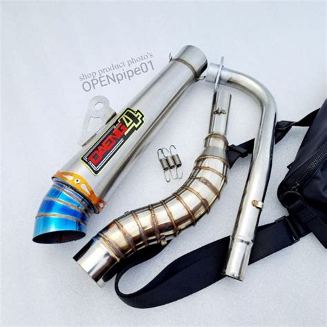 Daeng Sai Open Spec Exhaust Pipe Xrm Wave Rs Fury