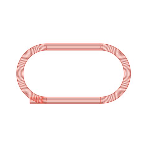 4x400m Track Diagram
