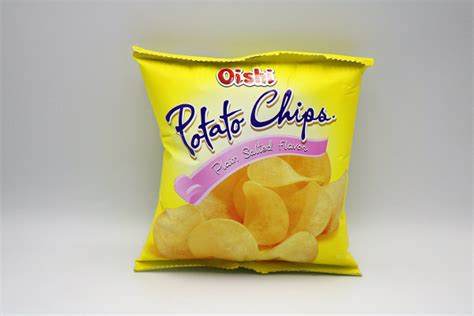 Oishi Potato Chips Plain Salted Flavor 22g Salangi Ko Pu