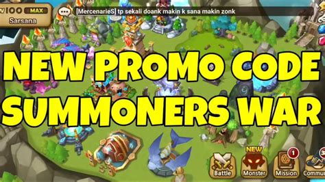 NEW PROMO CODE SUMMONERS WAR YouTube