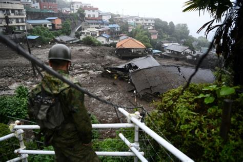 Bangkok Post Rescuers Search For Survivors In Landslide Hit Japan Town