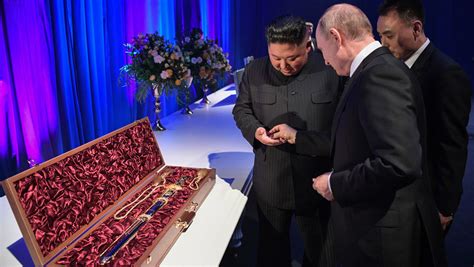 Путин и Ким Чен Ын обменялись подарками - Газета.Ru