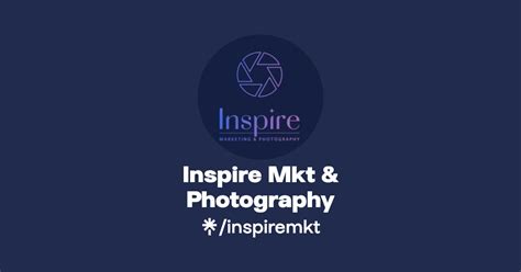 Inspire Mkt Photography Instagram Linktree