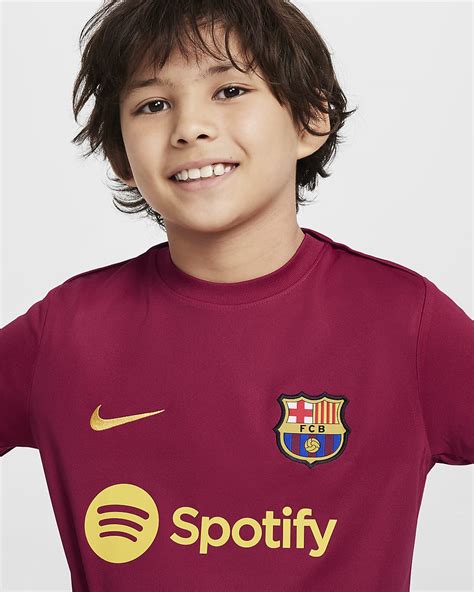 Haut De Foot à Manches Courtes Nike Dri Fit Fc Barcelona Academy Pro Pour Ado Nike Fr