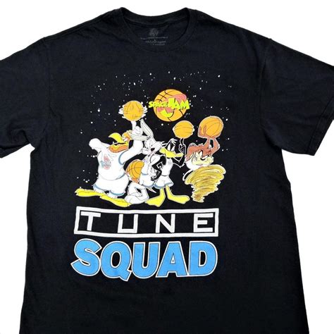 Space Jam Tshirt Tune Squad Looney Tunes Movie Tee Gem