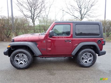 Snazzberry Pearl Jeep Wrangler Sport X Exterior Photo