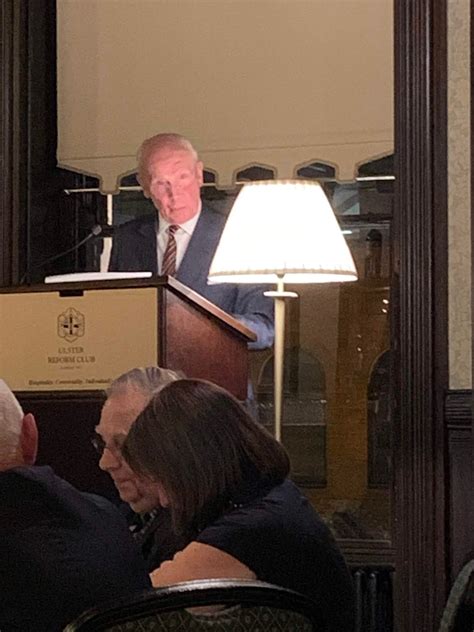 Lord Belmont In Northern Ireland Brackenber House Dinner 2020