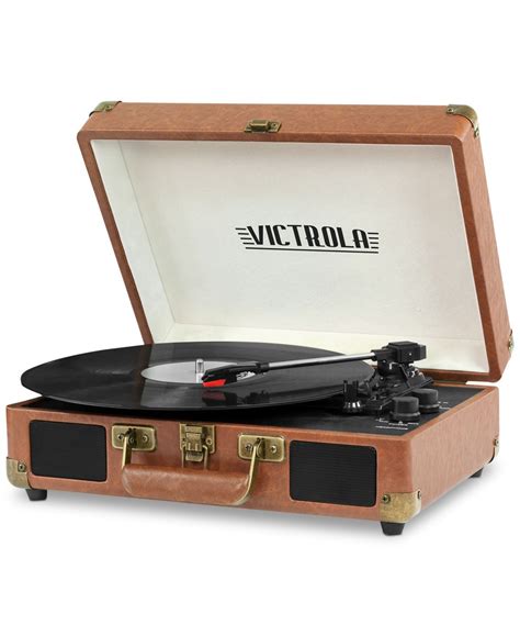 Innovative Technology Victrola 3 Speed Bluetooth Suitcase Record Player