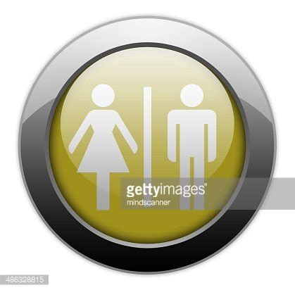 Icon Button Pictogram Restrooms Stock Clipart Royalty Free Freeimages