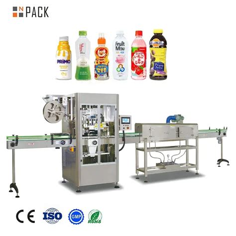 Automatic Shrink Sleeve Label Machine Labeling Applicator