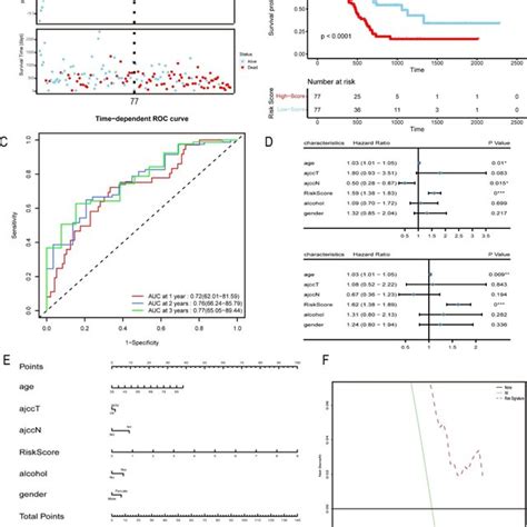 Construction Of The Autophagy Related Risk Score Model And Nomogram