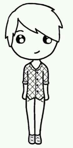 Chibi Boy Drawing Easy