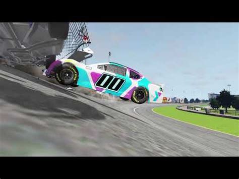 BeamNG NASCAR Gen 6 Big Speedway Flips And Crashes YouTube