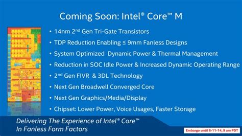 Intel Broadwell Architecture Preview A Glimpse Into Core M