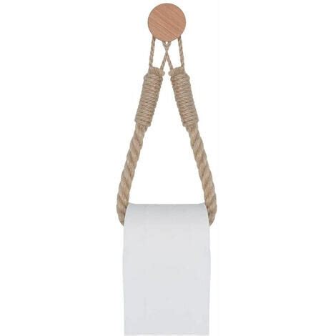 Ccykxa Porte Papier Toilette Porte Serviette En Corde De Chanvre Pour