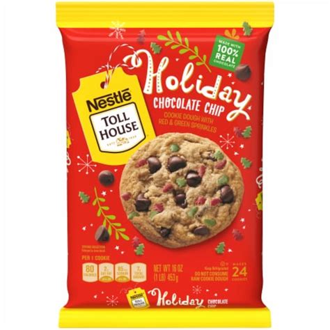 Nestle® Toll House® Holiday Chocolate Chip Cookie Dough 16 Oz Kroger