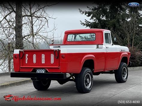 1960 Ford F250 For Sale Cc 1569143