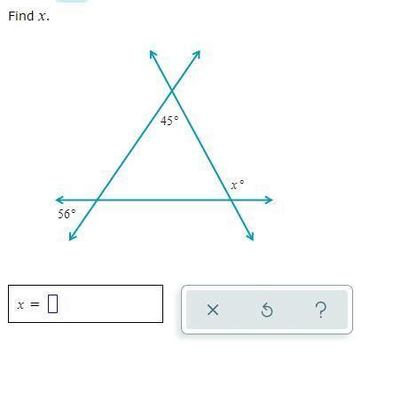 Finding An Angle Measure Given Extended Triangles Brainly