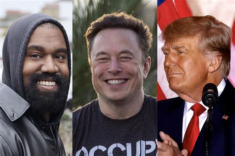 Elon Musk Unbans Kanye West Donald Trump Andrew Tate On Twitter