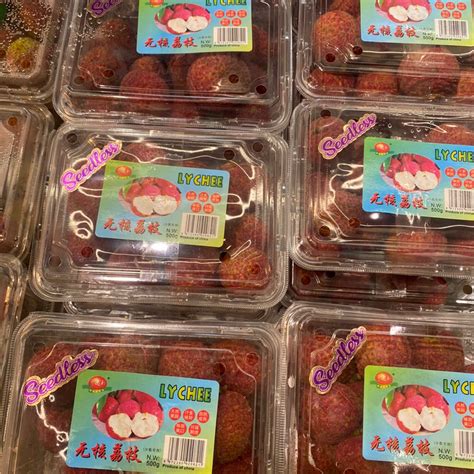 Jual Lychee Jumbo Seedless Buah Leci Merah Tanpa Biji Super Manis