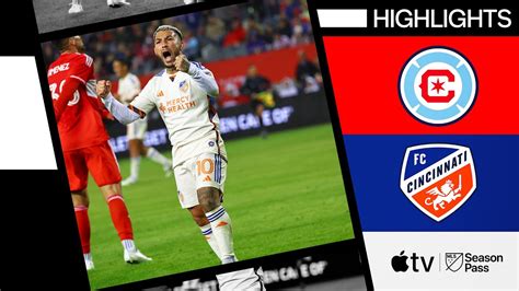 Chicago Fire Vs Fc Cincinnati Full Match Highlights March 2 2024 Youtube