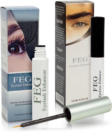 Amazon FEG Eyelash Eyebrow Enhancer Serums 100 Natural