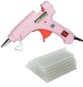 FADMAN Pink Mini Watt Glue Sticks Hot Melt Glue Gun For Art Crafts DIY Kirigami Paper