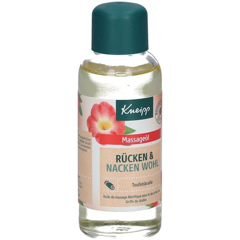 Kneipp Massageöl Rücken Nacken Wohl 100 ml shop apotheke at