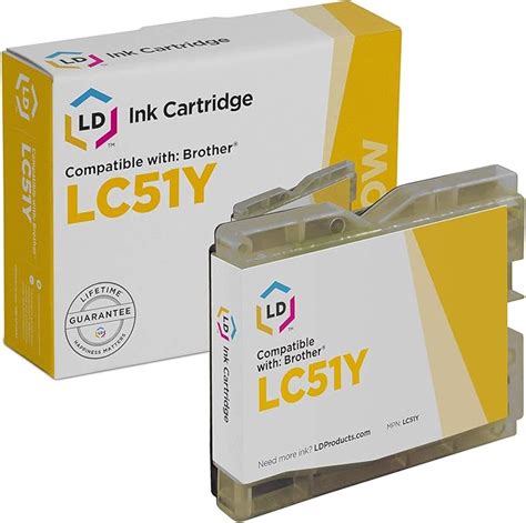 Amazon Ld Compatible Ink Cartridge Replacement For Brother Lc Y