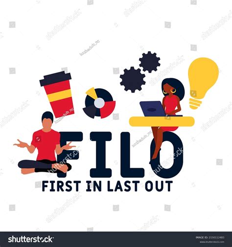 Filo First Last Out Acronym Business Stock Vector Royalty Free