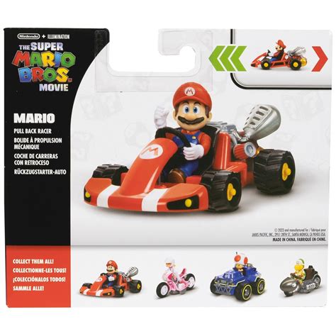 Nintendo Super Mario Movie Kart Racer Mit Mario Figur Smyths Toys