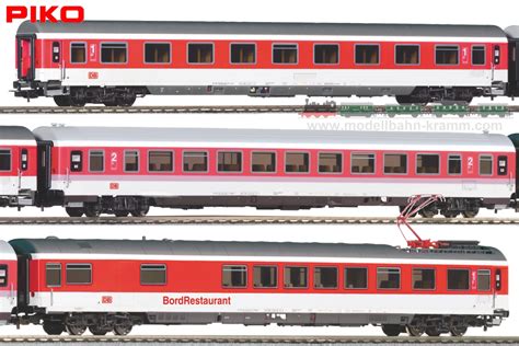 Modellbahn Kramm Piko H Dc Er Set Personenwagen Ic Gorch