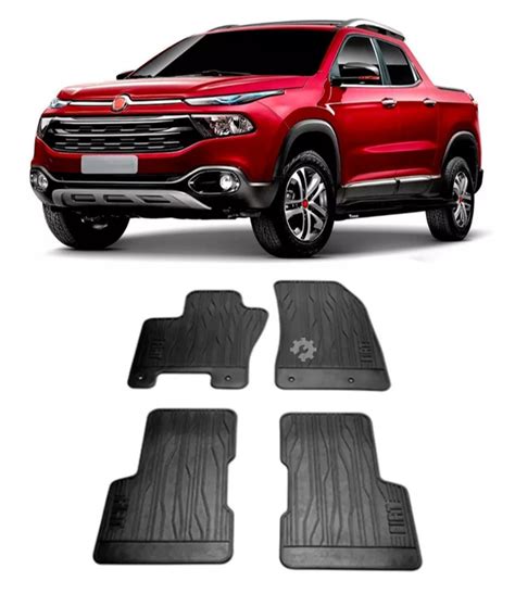 Tapete De Borracha Fiat Toro 2016 2017 2018 Original Mopar