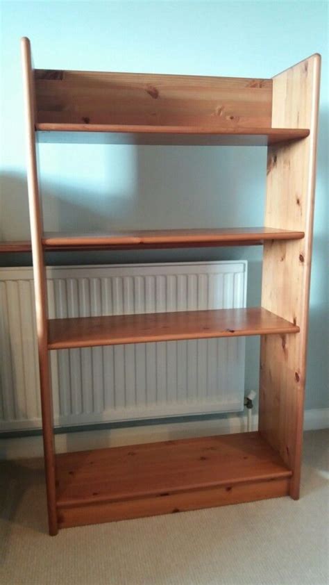 Solid Pine Free Standing Bookcase John Lewis In High Wycombe